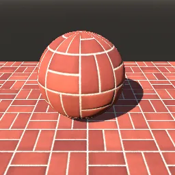Recorded render of Basket weave brick and concrete pavers
