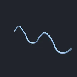 Recorded render of Cubic Bezier evaluation, arc length and resampling