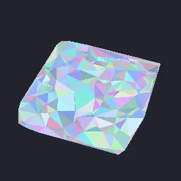 Recorded render of 2D Delaunay triangulation by Bowyer-Watson