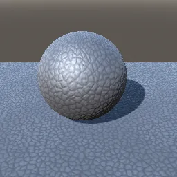 Recorded render of Pebbled and suede leather