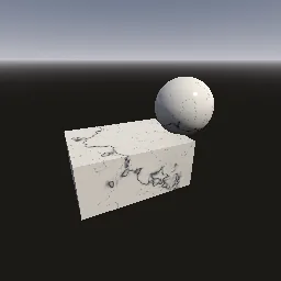 Recorded render of Procedural marble with turbulent veins