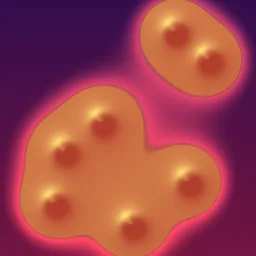 Recorded render of Lava lamp metaballs