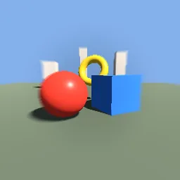 Recorded render of Radial zoom blur toward a point