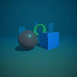 Recorded render of Underwater camera view